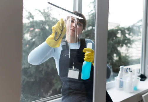 Nettoyage de vitres intérieures et extérieures à Berny-Rivière